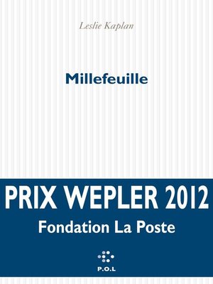 cover image of Millefeuille